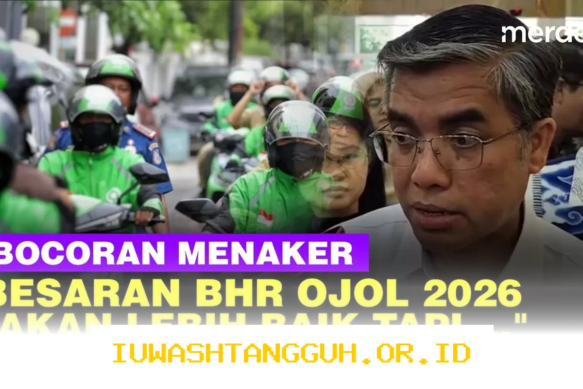 Menaker Yassierli Jelaskan Kenaikan Bonus Hari Raya Ojol 2026 yang Lebih Tinggi dari Tahun Sebelumnya