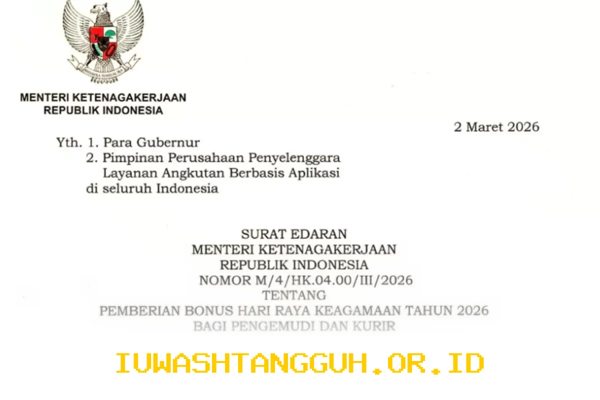 Ojol yang Aktif Selama 12 Bulan Akan Dapat BHR atau Bonus Hari Raya 2026, Minimal 25 Persen dari Pendapatan, Ini Isi Surat Edaran Resminya