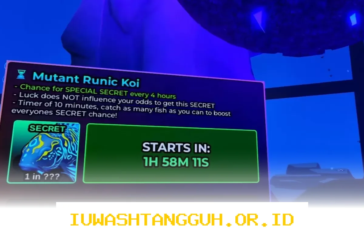 Panduan Lengkap Memancing Ikan Runic Mutant di Fish It Roblox: Waktu Terbaik dan Teknik Ampuh