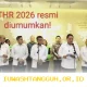 Pemerintah Cairkan THR Senilai Rp55 Triliun untuk 10,5 Juta Aparat dan Pensiunan