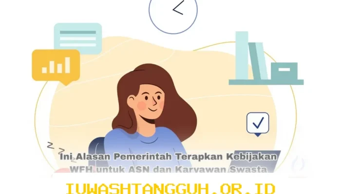 Pemerintah Sarankan WFH untuk Pegawai Negeri dan Swasta, Ini Penjelasannya