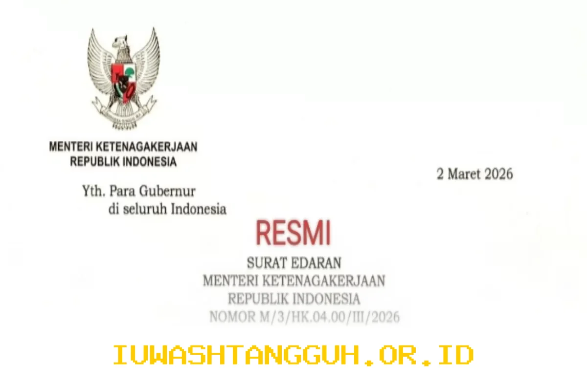 Pemerintah Tegaskan THR 2026 Harus Dibayar Lunas, Pelanggar Aturan Akan Dikenai Sanksi