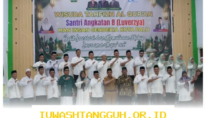 Pemkot Palu Apresiasi Wisuda Tahfidz Angkatan VII MAN Insan Cendekia
