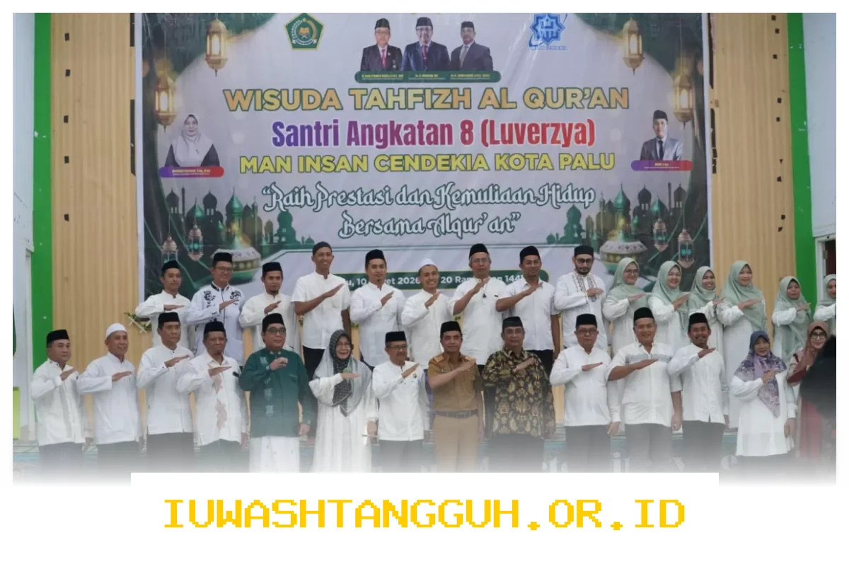 Pemkot Palu Apresiasi Wisuda Tahfidz Angkatan VII MAN Insan Cendekia