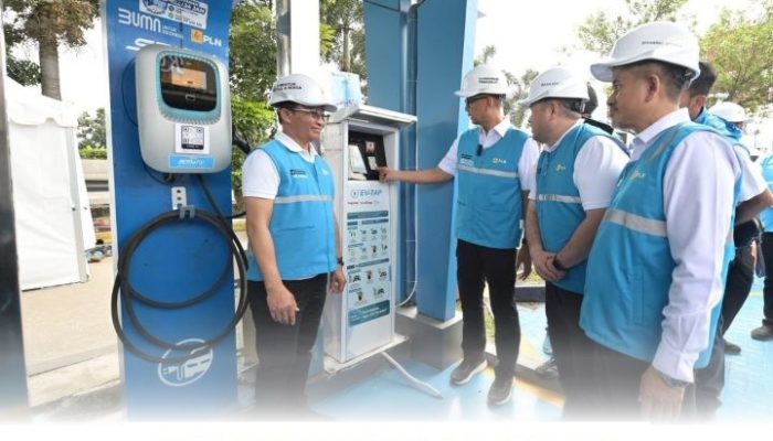 Pemudik Berbondong-bondong Gunakan EV, Transaksi SPKLU PLN Capai Rekor Baru