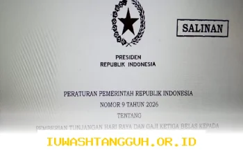 Penerima THR dan Gaji ke-13 Tahun 2026 Resmi Diatur dalam PP Nomor 9 Tahun 2026 Ini Daftar Lengkapnya
