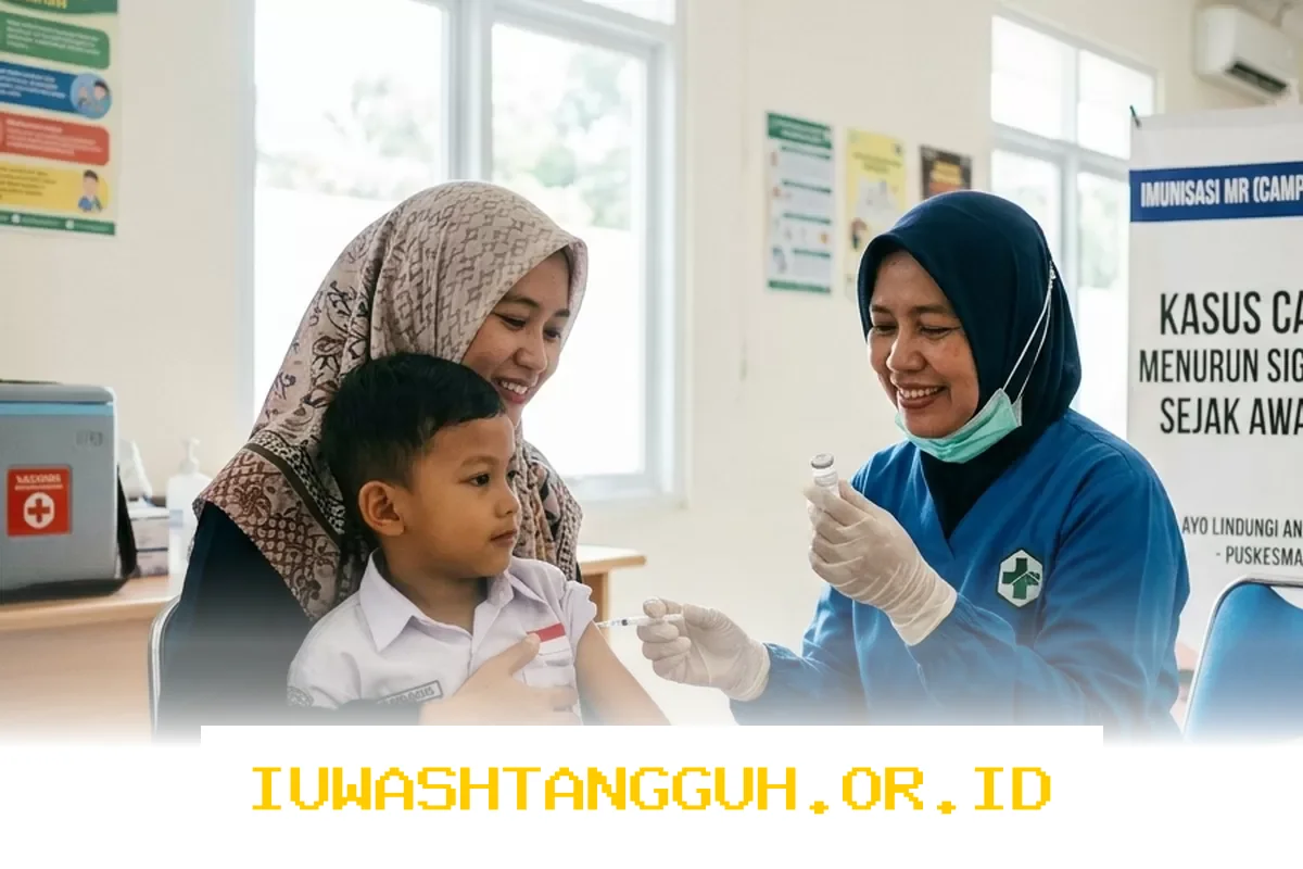 Penurunan Kasus Campak Capai 95 Persen, Kemenkes Nyatakan Perkembangan Pesat Mulai Januari 2026