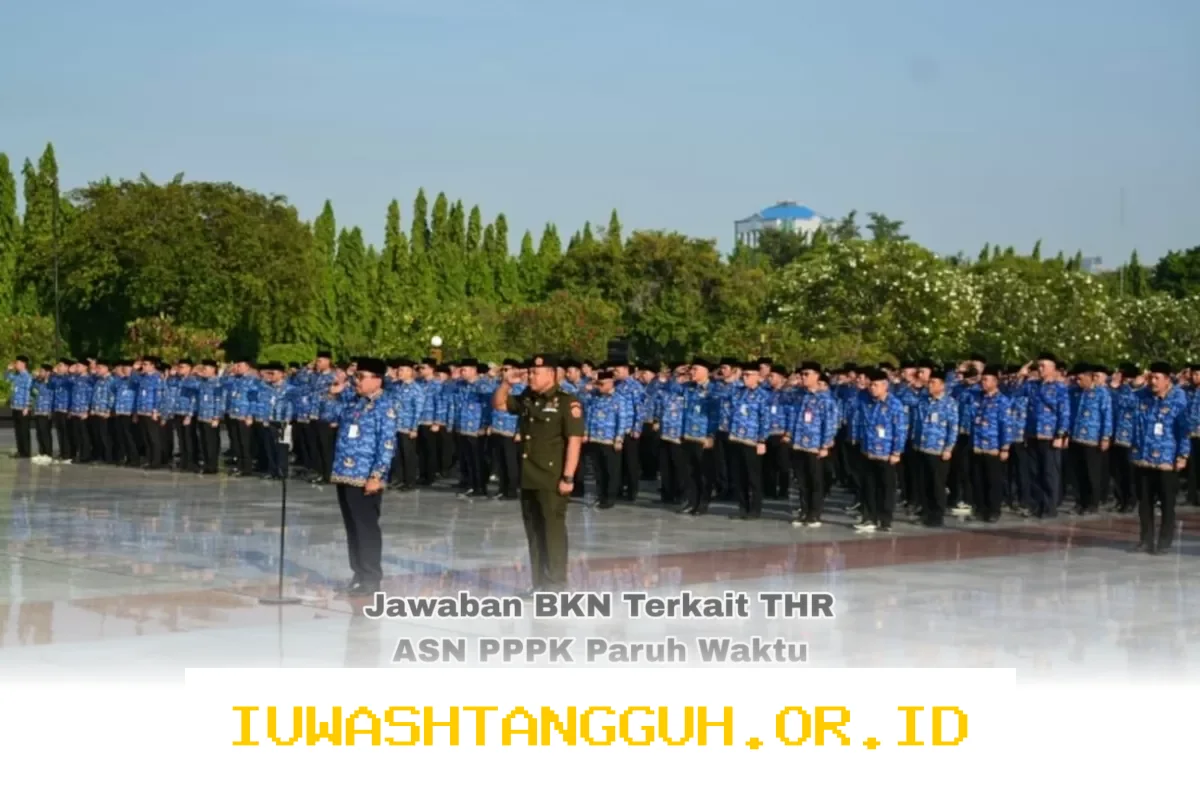 PPPK Paruh Waktu Berhak Dapat THR? Ini Penjelasan Resmi dari BKN