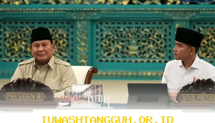 Presiden Prabowo Ajak Kabinet Hemat BBM dan Efisiensi Anggaran serta Evaluasi WFH dan Hari Kerja