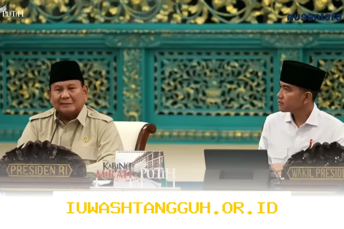 Presiden Prabowo Ajak Kabinet Hemat BBM dan Efisiensi Anggaran serta Evaluasi WFH dan Hari Kerja