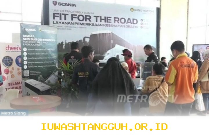 Sebelum Arus Mudik Lebaran, United Tractors dan Scania Bangun Posko Kesehatan di Pulo Gebang untuk Cegah Penyebaran Penyakit