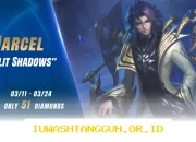 Skin Marcel Split Shadow Mobile Legends Gratis dengan Metode Ini