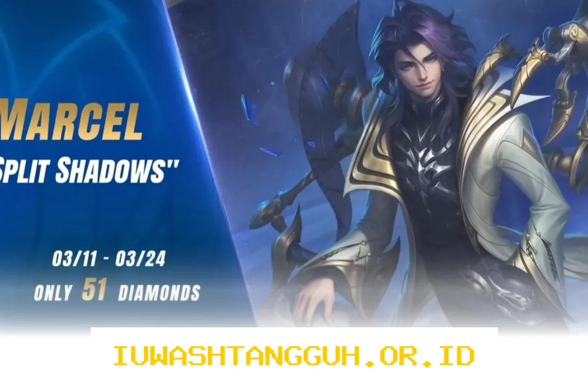 Skin Marcel Split Shadow Mobile Legends Gratis dengan Metode Ini