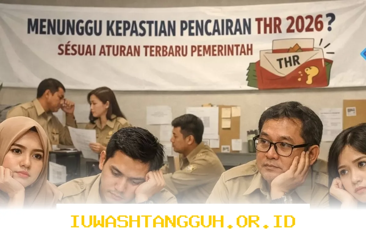 THR 2026 untuk ASN Segera Dicairkan, PPPK Penuh Waktu Terima Dua Komponen, Bagaimana dengan PPPK Paruh Waktu? Ini Penjelasan Resminya