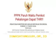 THR Rp500 Ribu Cair untuk PPPK Paruh Waktu Pemkot Pekalongan