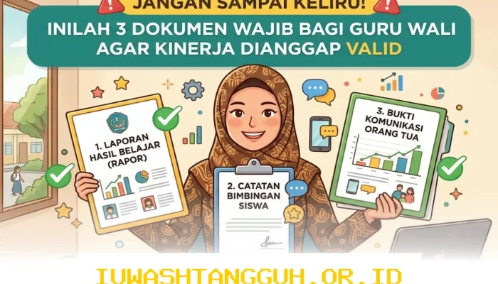 Waspadai Kesalahan! Begini 3 Berkas Penting yang Harus Disiapkan Guru Wali untuk Validasi Kinerja