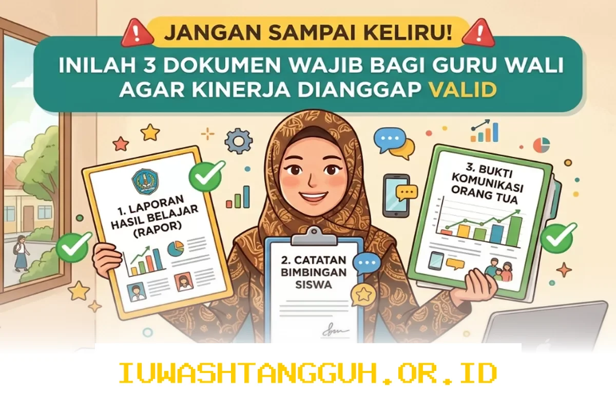 Waspadai Kesalahan! Begini 3 Berkas Penting yang Harus Disiapkan Guru Wali untuk Validasi Kinerja