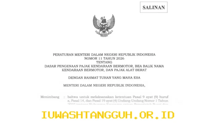 Aturan Baru Pajak PKB dan BBNKB untuk Kendaraan Listrik di Indonesia Mulai Tahun 2026