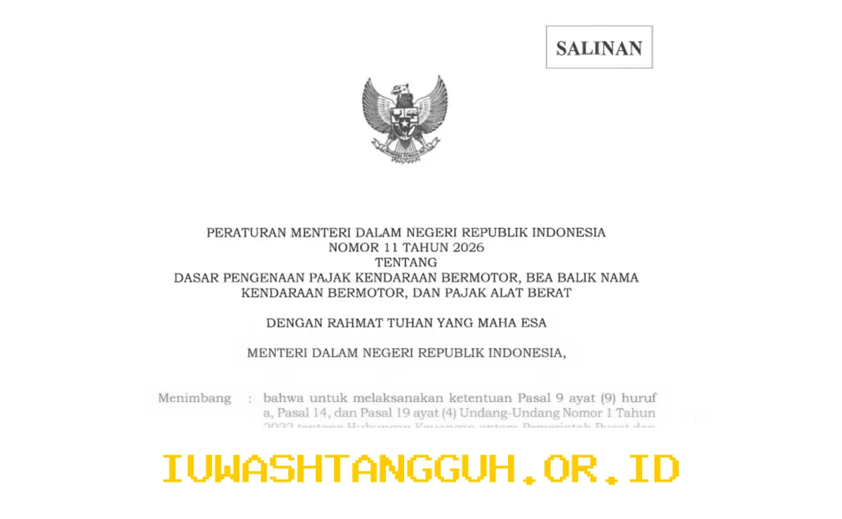 Aturan Baru Pajak PKB dan BBNKB untuk Kendaraan Listrik di Indonesia Mulai Tahun 2026