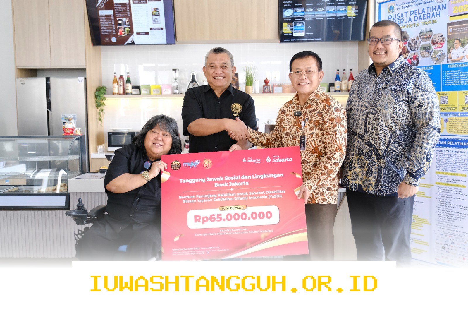 Bank DKI Salurkan Bantuan Tahap 1 Tahun 2026 untuk Penyandang Disabilitas di Wilayah Jakarta