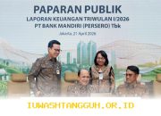 Bank Mandiri Salurkan Kredit Hingga Rp1.530 Triliun pada Kuartal I 2026 dengan Pertumbuhan 17,4%