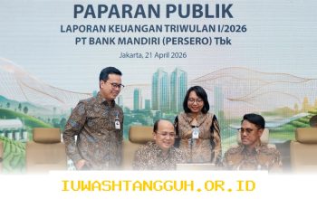 Bank Mandiri Salurkan Kredit Hingga Rp1.530 Triliun pada Kuartal I 2026 dengan Pertumbuhan 17,4%