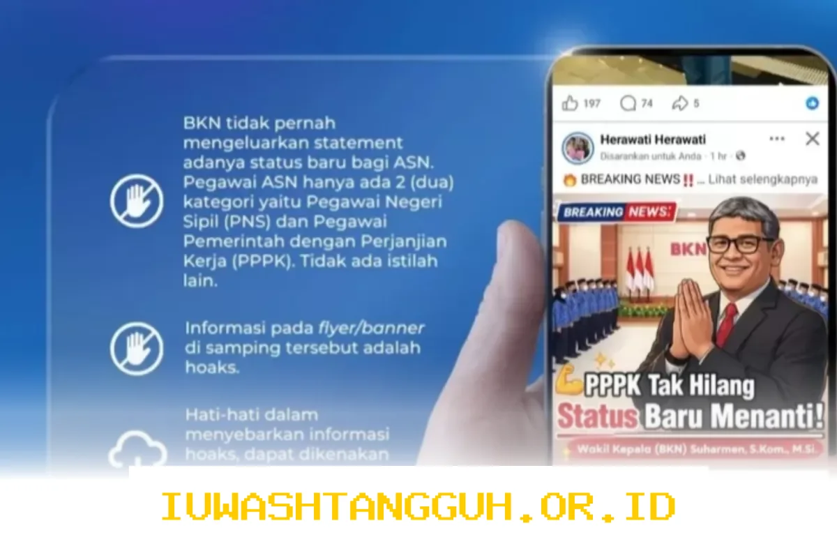 BKN Tegaskan Tak Ada Status Baru PPPK, Ini Fakta Sebenarnya yang Perlu Diketahui