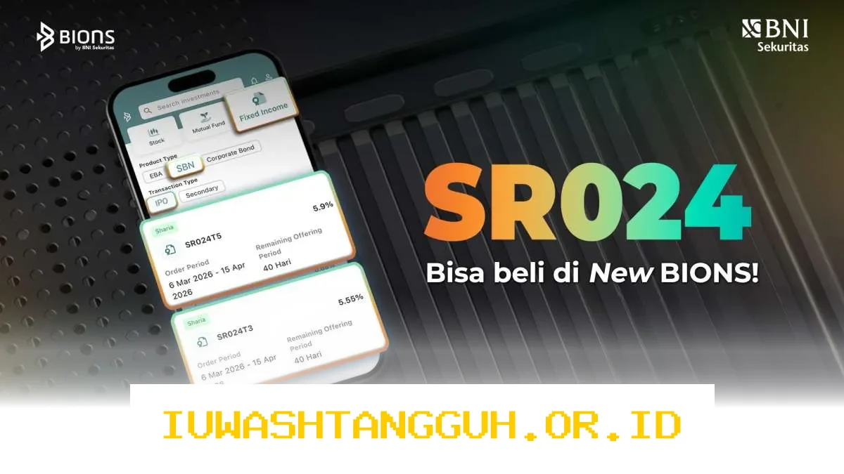 BNI Catatkan Penjualan Sukuk Ritel SR024 Senilai Rp 1,38 Triliun pada 2026