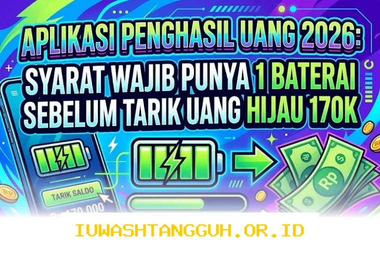 Cara Mudah Cairkan Saldo 170K Lewat 1 Aplikasi Penghasil Uang Terpercaya Tahun 2026 Ini
