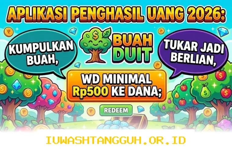 Cara Mudah Dapat Cuan 2026 Lewat Kumpulkan Buah Jadi Berlian Cair Rp500 ke Saldo Dana