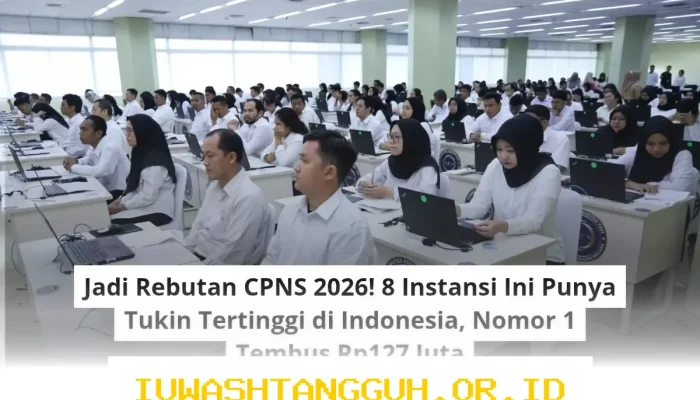 CPNS 2026 Semakin Diminati, 8 Instansi dengan Tunjangan Kinerja Tertinggi di Indonesia, Posisi Pertama Capai Rp127 Juta Per Tahun