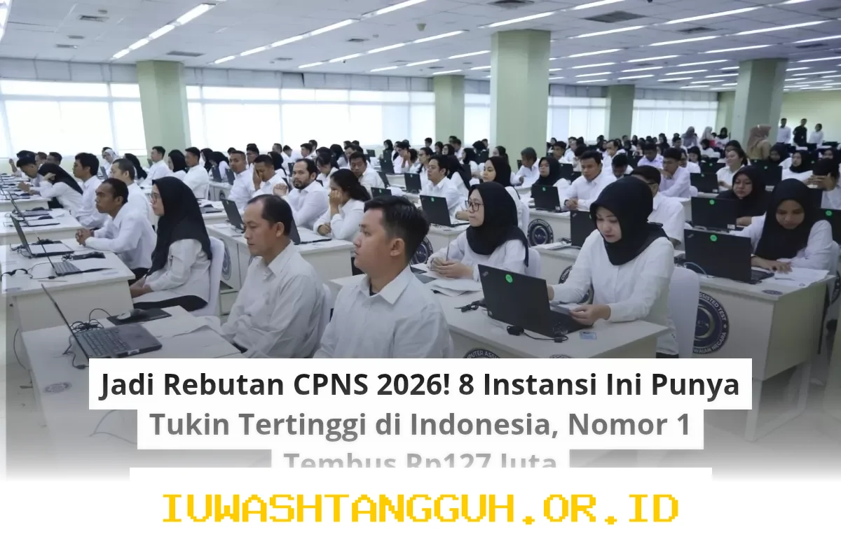 CPNS 2026 Semakin Diminati, 8 Instansi dengan Tunjangan Kinerja Tertinggi di Indonesia, Posisi Pertama Capai Rp127 Juta Per Tahun