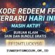 Daftar 10 Kode Redeem FF Aktif 27 April 2026 untuk Dapatkan Berbagai Skin Gratis Seru