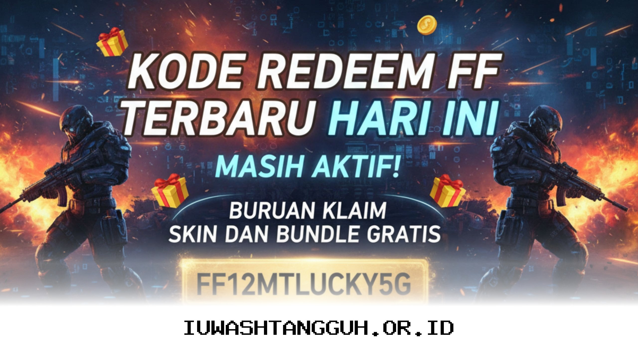 Daftar 10 Kode Redeem FF Aktif 27 April 2026 untuk Dapatkan Berbagai Skin Gratis Seru