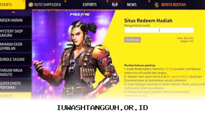 Daftar 10 Kode Redeem FF Terbaru 29 April 2026 untuk Dapatkan Skin Gratis dan Item Rare
