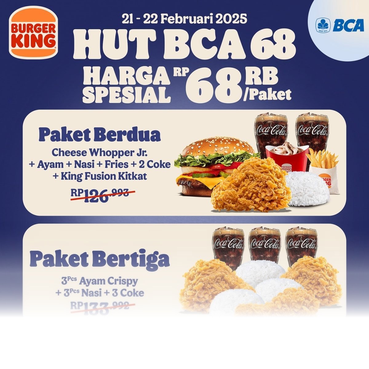 Daftar 5 Paket Hemat Bukber di Burger King 2026 yang Bikin Kenyang dan Tetap Hemat