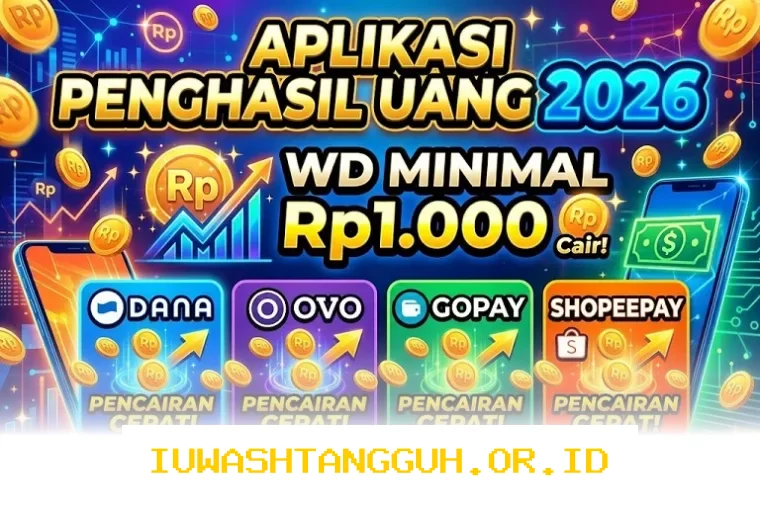 Daftar 7 Aplikasi Penghasil Saldo Gratis 2026 Bisa Cair Mulai Rp1.000 ke Berbagai E-Wallet