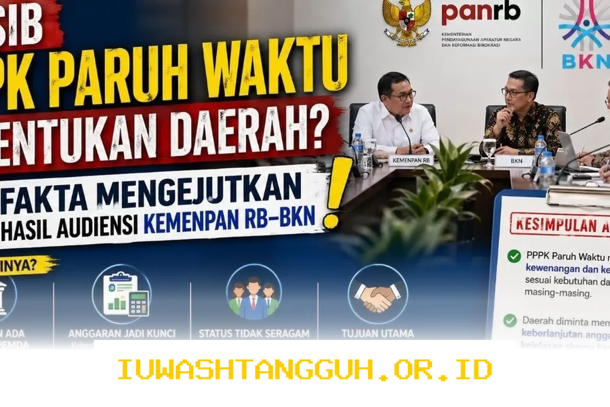 Fakta Terbaru 2026: Nasib PPPK Paruh Waktu Masih Abu-Abu, Hasil Audiensi Kemenpan RB dan BKN Ungkap Banyak Ketidakpastian