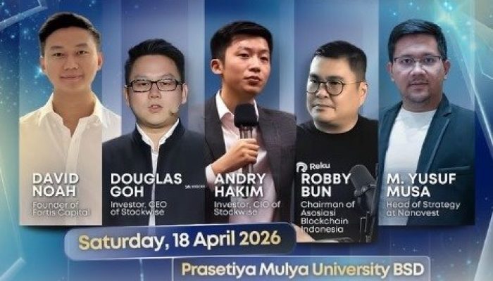 FINference 2026 Hadirkan Peluang Investasi Kripto Terbaru untuk Investor dan Founder Berhasil Kumpulkan Lebih dari 100 Pakar Terpercaya