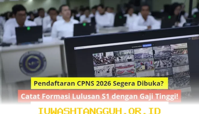 Formasi CPNS 2026 Lulusan S1 Bakal Dibuka, Simak Daftar Instansi dengan Gaji Tinggi dan Kuota Terbanyak!