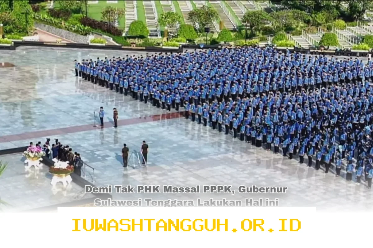 Gubernur Sulawesi Tenggara Cari Cara Baru Hindari PHK Massal PPPK Tahun 2026 Ini Strategi yang Dipilih