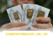 Harga Emas Antam Hari Ini Jumat 17 April 2026 Mengalami Penurunan Rp20.000 per Gram