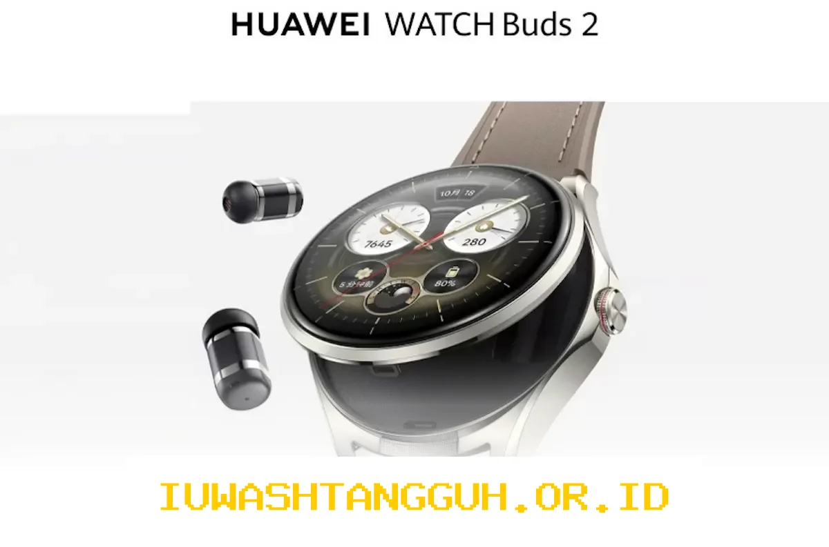 Huawei Perkenalkan Konsep Baru Smartwatch dengan Fitur Earbuds Terintegrasi pada 2026!