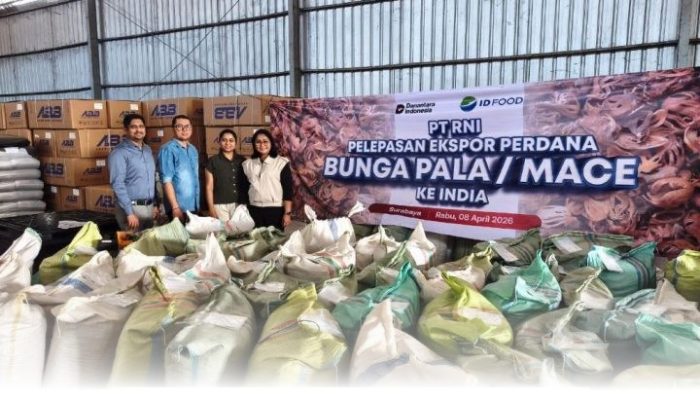 ID Food Sukses Ekspor Pertama Bunga Pala ke India pada 2026, Targetkan Pasar Rempah Asia Tenggara
