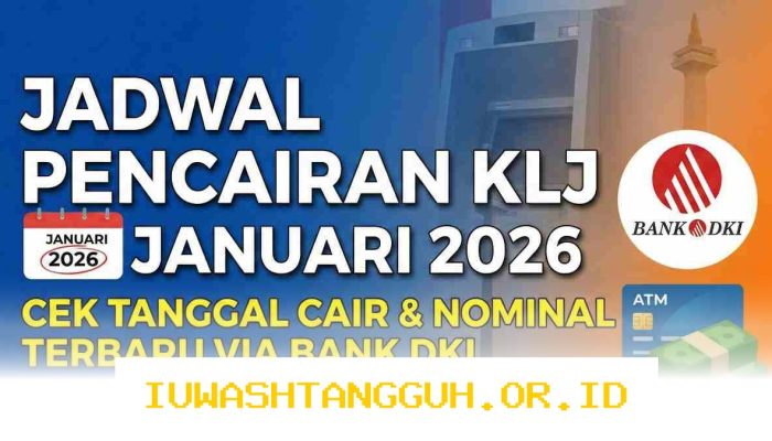 Informasi Lengkap Mengenai Jadwal dan Prosedur Pencairan Dana KLJ Jakarta Tahun 2026