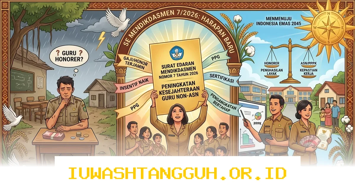 Ketentuan Baru SE Mendikdasmen 7 Tahun 2026 Menentukan Nasib Gaji serta Status Guru