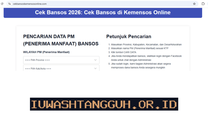 Panduan Lengkap Cara Cek Status Syarat Serta Reaktivasi Bansos PBI JK Terbaru 2026