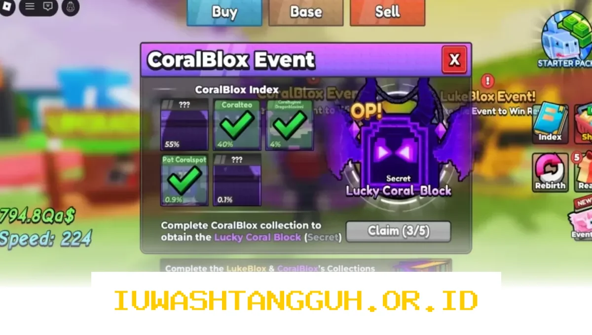 Panduan Lengkap Strategi Menang Event Coral VS Luke di Lucky Block Edisi Tahun 2026