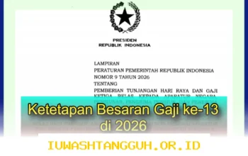 Pemerintah Cairkan Tunjangan Kinerja dan Gaji ke-13 untuk ASN, Pensiunan, serta Penerima Tunjangan Lainnya Tahun 2026