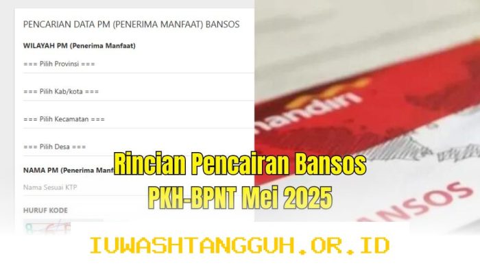 Pencairan 4 Bansos Mei 2026 Segera Dimulai Untuk PKH BPNT PIP Serta PBI JKN Terkini